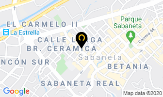 Mapa de Grupo Raizen Bc en Sabaneta