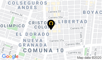 Mapa de Grupo Sentir Latino en Cali