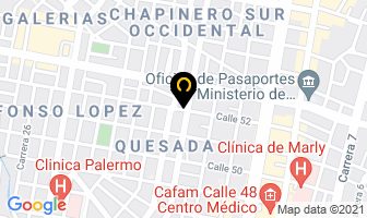 Mapa de Grupo Unión Docente en Bogotá D.C