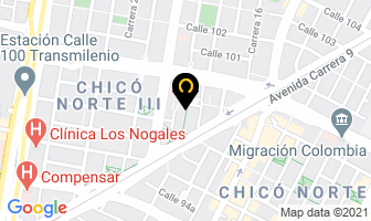 Mapa de Gtech Foreign Holings Corporation en Bogotá D.C