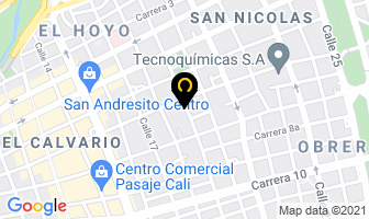 Mapa de Guaca Burbano Amelio en Cali