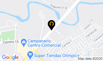 Mapa de Guacán María Del Carmen en Popayán