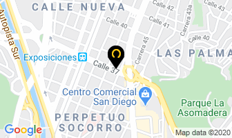 Mapa de Guadalupe Motor Co. en Medellín