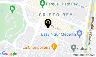 Mapa de Guantes Gressmann en Medellín
