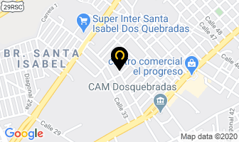 Mapa de Guantes Industriales Pereira en Dosquebradas