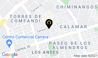 Mapa de Guantes Joshua en Cali