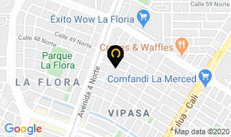 Mapa de Guantes P & P en Cali