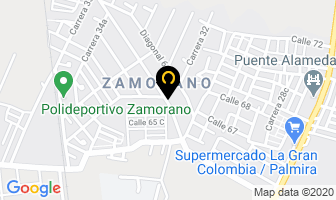 Mapa de Guantes Valle Ltda. en Palmira