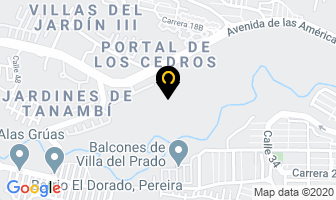 Mapa de Guarderia Canina San Jose en Pereira