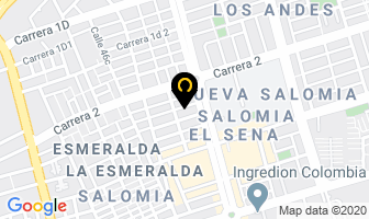 Mapa de Guardería Infantil Mi Segundo Hogar en Cali