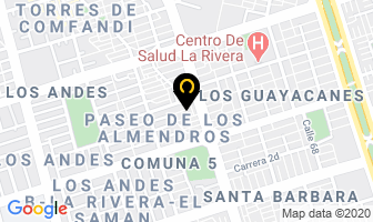 Mapa de Guardería Manitas Creativas en Cali