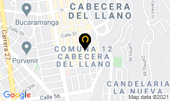 Mapa de Guarin Serrano Rocio en Bucaramanga