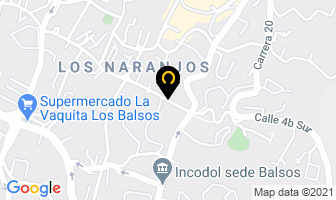 Mapa de Guarín Silvio en Medellín