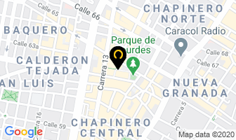 Mapa de Guerrero & Prieto Cía. Ltda. en Bogotá D.C