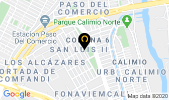 Mapa de Guerrero Muñoz Luis Javier en Cali