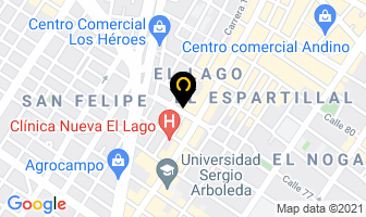 Mapa de Guerrero Sergio en Bogotá D.C