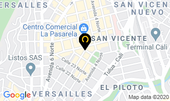 Mapa de Guia Centros Comerciales Cali en Cali