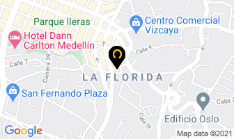 Mapa de Guía Ltda en Medellín