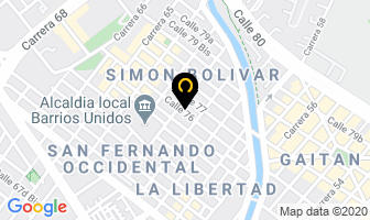 Mapa de Guia Publicidad en Bogotá D.C