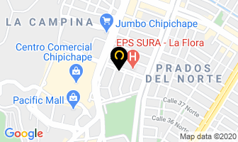 Mapa de Guias Consultores en Cali