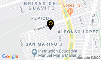 Mapa de Guías Y Repuesto Ltda. en Cali