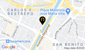 Mapa de Guidicom en Medellín