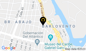 Mapa de Guillermo Muñoz Ltd en Barranquilla