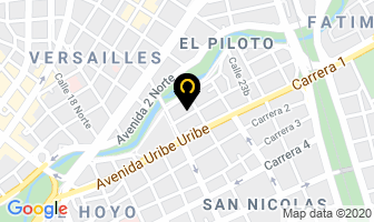 Mapa de Guillermo Restrepo & Cía. Ltda. en Cali