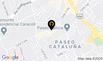 Mapa de Guillermo Tours en Piedecuesta