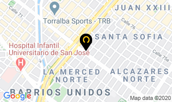 Mapa de Guitarras Aristi en Bogotá D.C