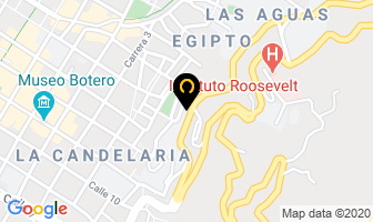 Mapa de Guitarras La Candelaria en Bogotá D.C