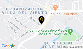 Mapa de Gus Parrilla Restaurante en Popayán