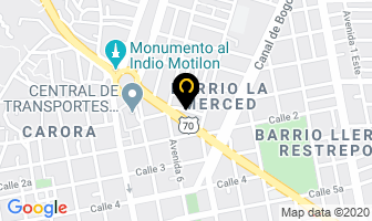 Mapa de Gustavo Frenos en Cúcuta