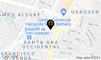 Mapa de Gustavo Tamayo M.d. en Bogotá D.C