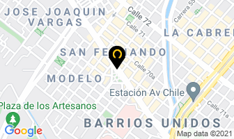 Mapa de Gutiérrez Marcos Enrique en Bogotá D.C