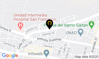 Mapa de Gutiérrez Sandra Johana en Ibagué