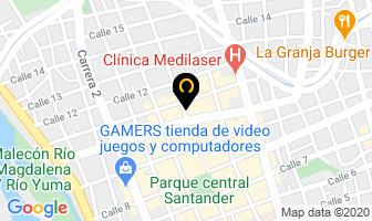 Mapa de Guzmán Perdomo Orlando en Neiva