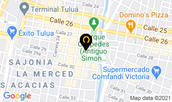 Mapa de G.v.g. Arquitectos E Ingenieros en Tulua