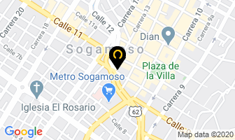 Mapa de H & M Computadores en Sogamoso
