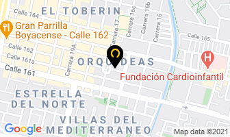 Mapa de H S & A Ingeniería Ltda en Bogotá D.C
