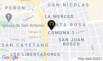 Mapa de H Y Pp en Cali