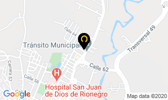 Mapa de Ha Hernan Arenas en Rionegro