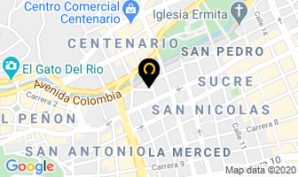 Mapa de Hacienda Garzonero Ltda. en Cali