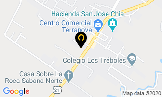 Mapa de Hacienda Paunchica en Chía