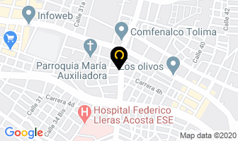 Mapa de Hada Kids en Ibagué