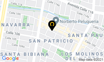 Mapa de Hair Doctors S.a. en Bogotá D.C