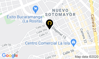 Mapa de Halcon Plasticos Ltda. en Bucaramanga