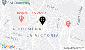 Mapa de Halogenos Jeans Ltda. en Bogotá D.C
