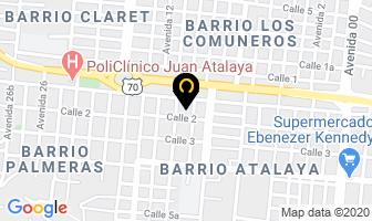 Mapa de Hamburguesas La Granja en Cúcuta