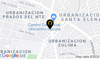 Mapa de Happy City en Cúcuta